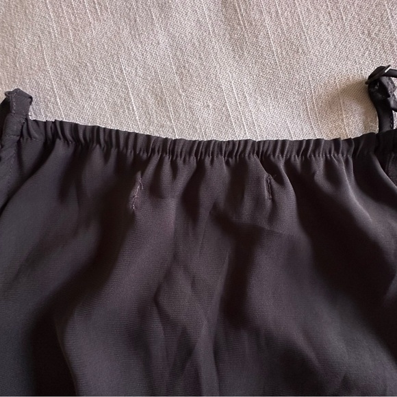 Lauren Conrad Blouse Womens Extra Small Sleeveless Ruffle Peplum XS Dressy Top - Picture 7 of 10